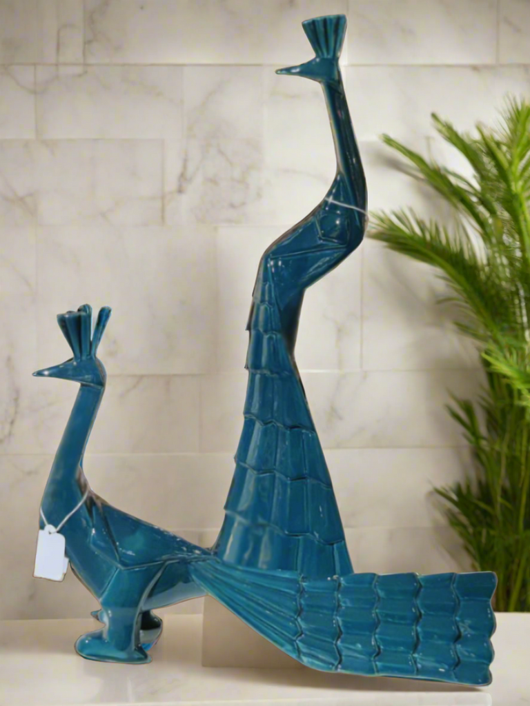 Ceramic Peacock