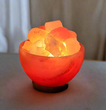 Fire Bowl Shape in 7 Colors Light Changing USB Himalayan Salt Lamp