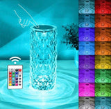 LED Crystal Lamp RGB Touch