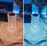 LED Crystal Lamp RGB Touch