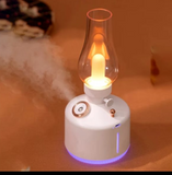 Wireless Air Humidifier With LED Light Camping Lamp