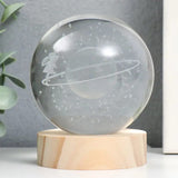 USB LED Night Light Galaxy Crystal Ball