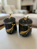 Luxury Dolphin Candy Jar Pair