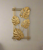 Luxury Gold Metal Wall Hanging