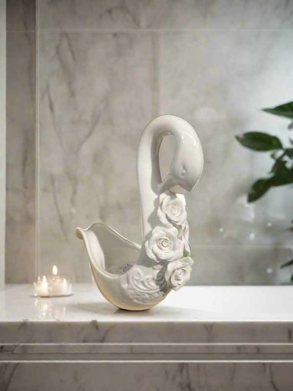 Ceramic Swan