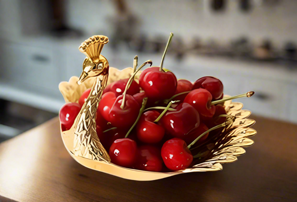 Peacock Metal Tray