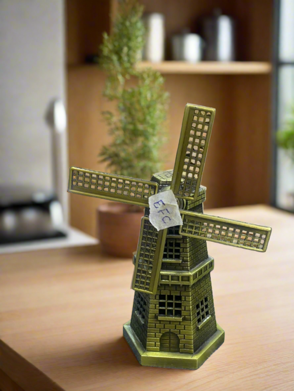 Metal Holland Windmill Model