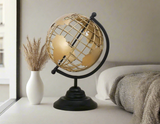 World Globe Map with Swivel Stand