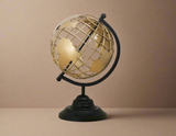 World Globe Map with Swivel Stand