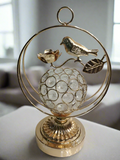 Gold Bird Candle Holder