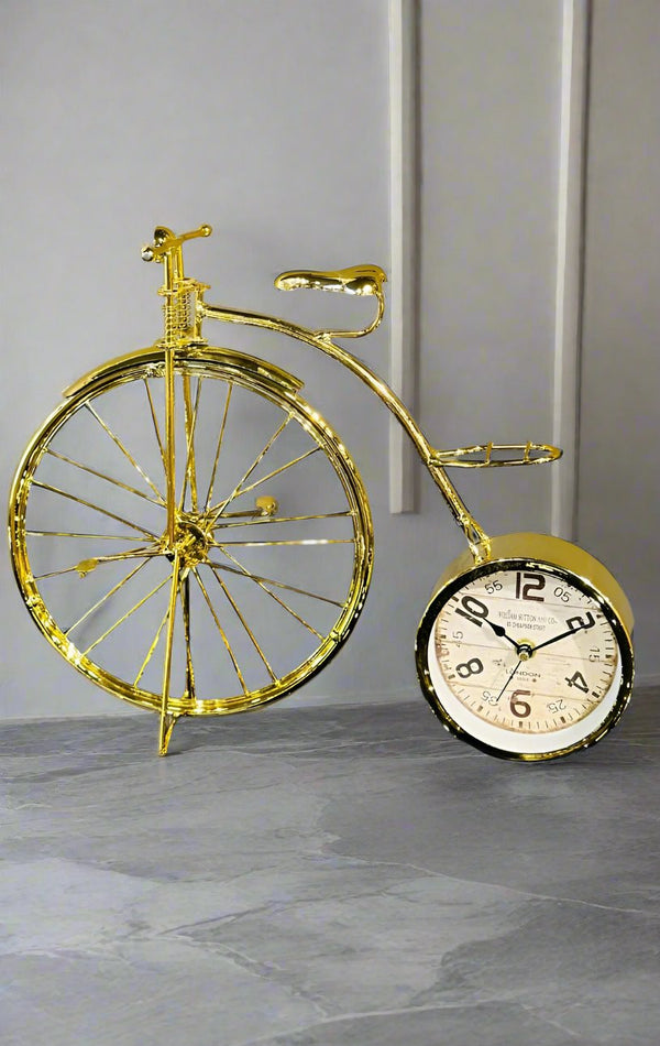 Gold Plated Clock Cycle