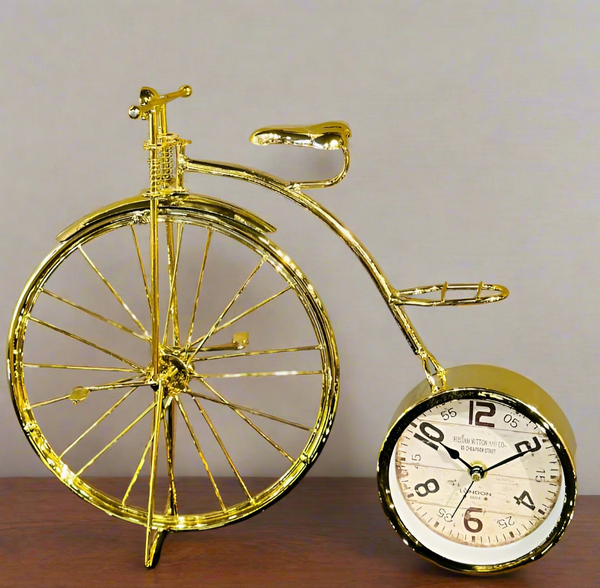 Gold Plated Clock Cycle