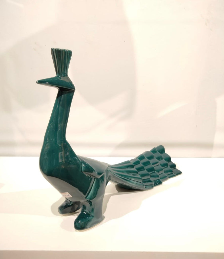 Peacock Sculpture