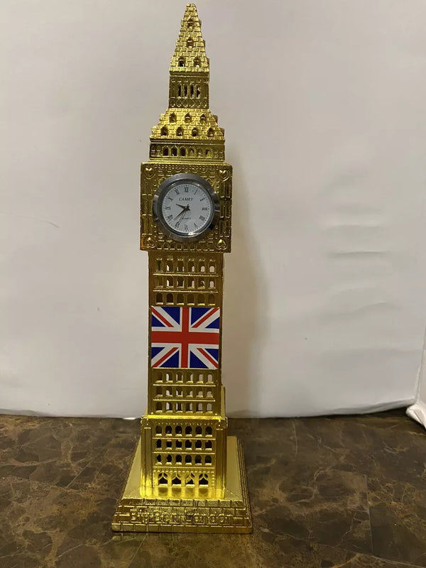 Gold Plated Big Ben Clock Tower