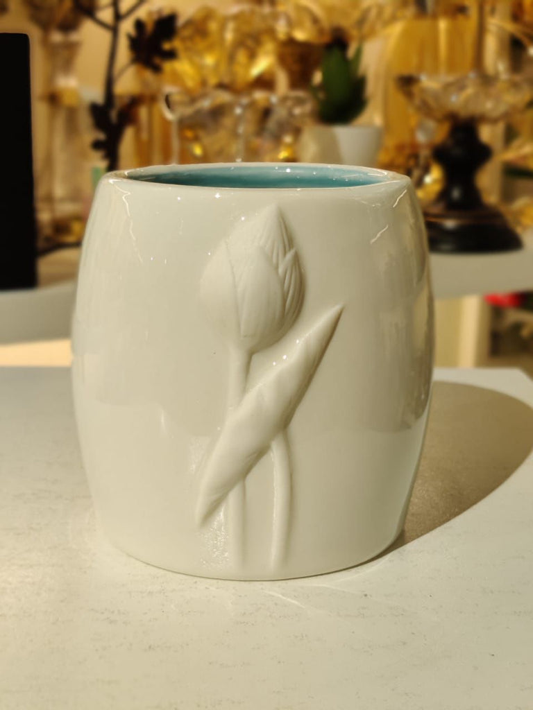 White Ceramic Vase